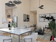 Interiors: Dining toward the living room