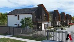 Exterior: From above the drive