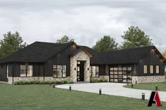 Renderings: Front, limestone entry
